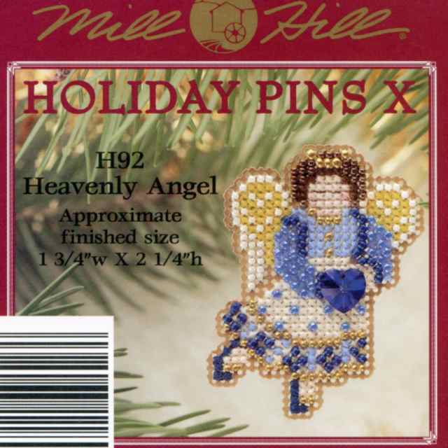 Heavenly Angel Bead Ornament Kit Mill Hill 2000 Winter Holiday